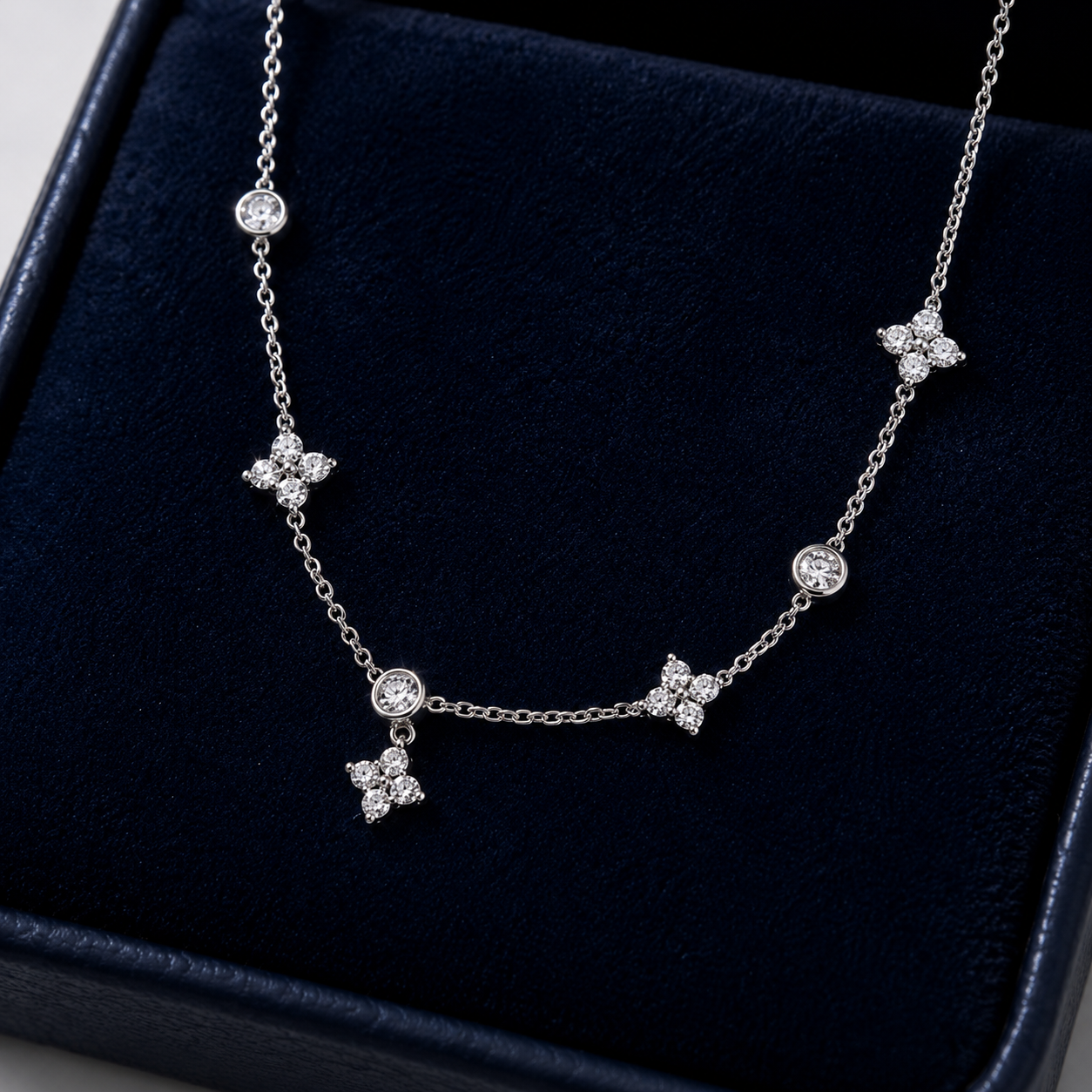 Collar Lumina · Destello de Plata