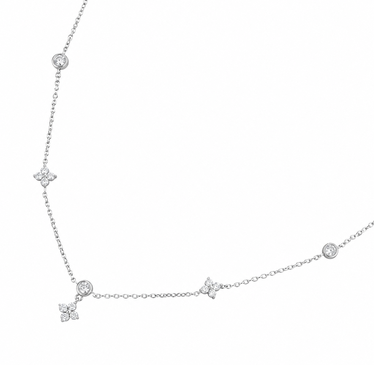 Collar Lumina · Destello de Plata