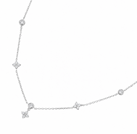 Collar Lumina · Destello de Plata