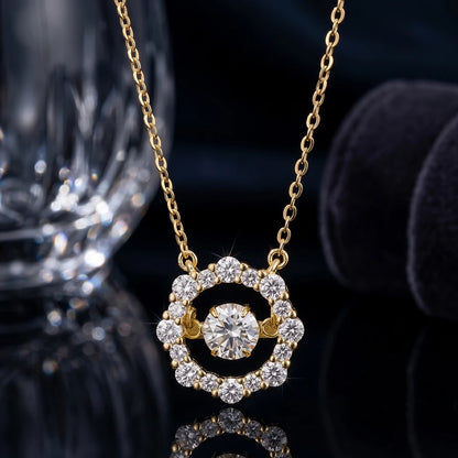 Collar Lunara · Moissanita VVS