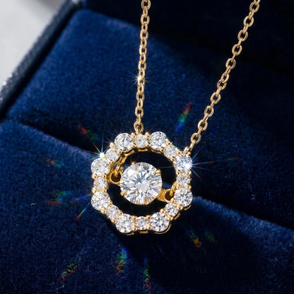 Collar Lunara · Moissanita VVS