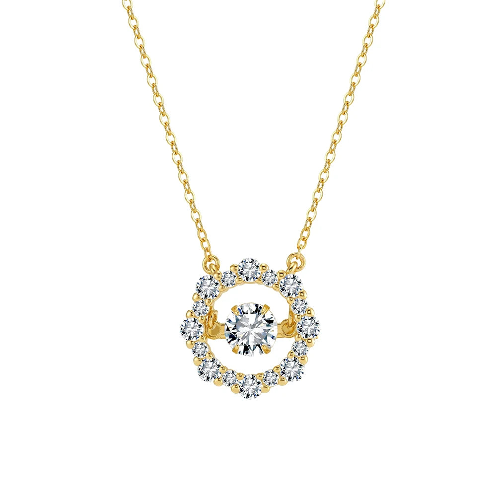 Collar Lunara · Moissanita VVS