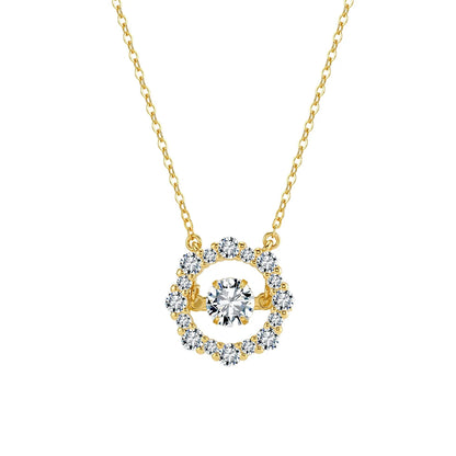 Collar Lunara · Moissanita VVS