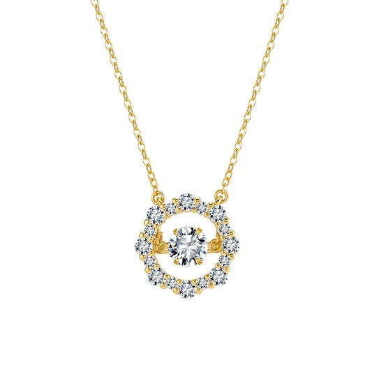 Collar Lunara · Moissanita VVS